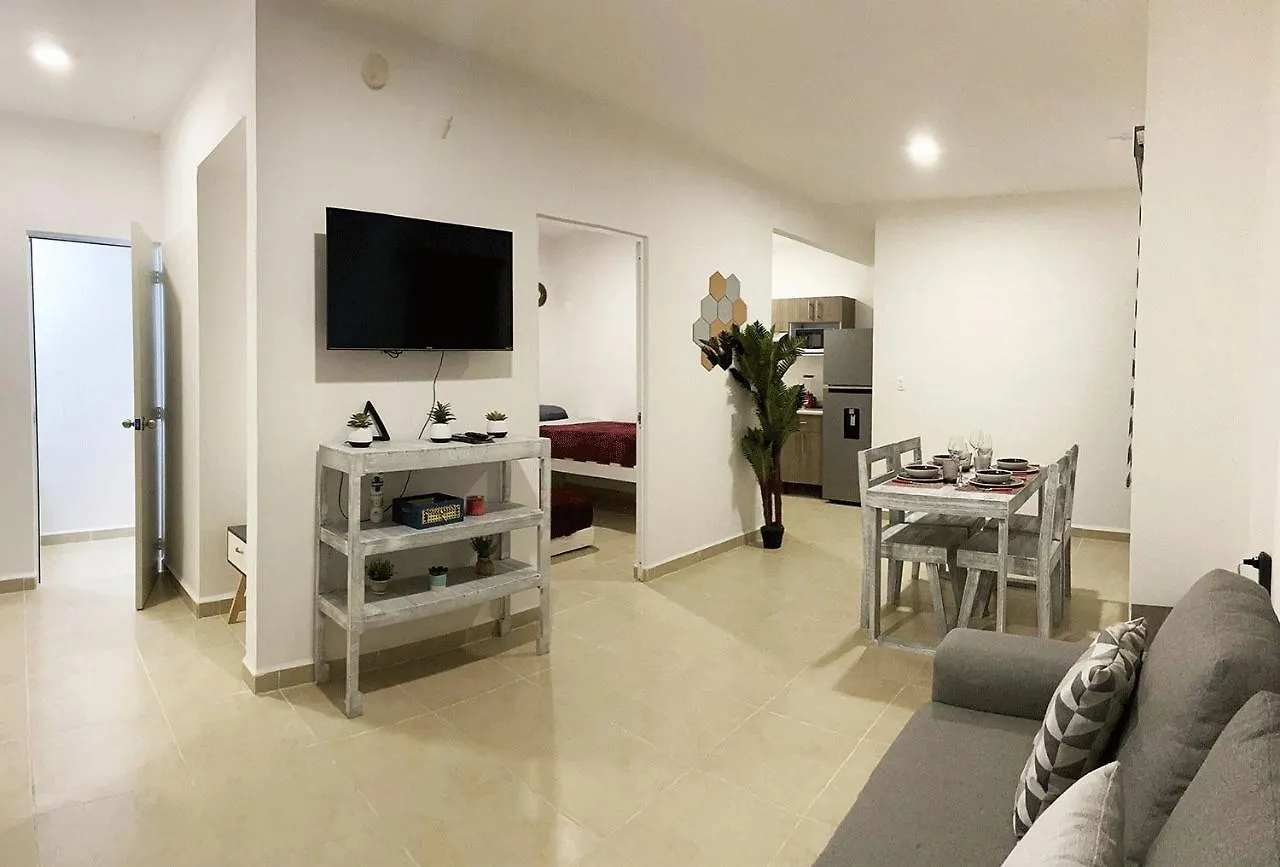Angels Beach Condo Con Piscina, Parking Y Parque Playa del Carmen 0*,  Mexico
