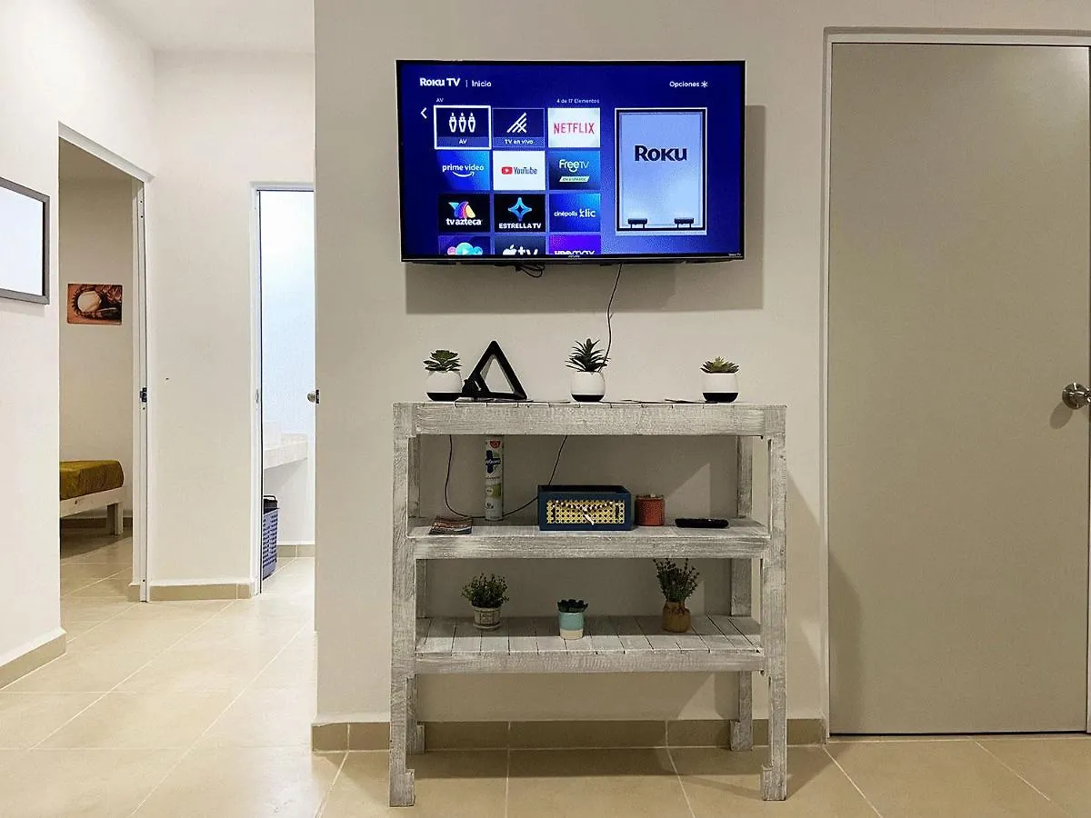 Apartment Angels Beach Condo Con Piscina, Parking Y Parque Playa del Carmen Mexico