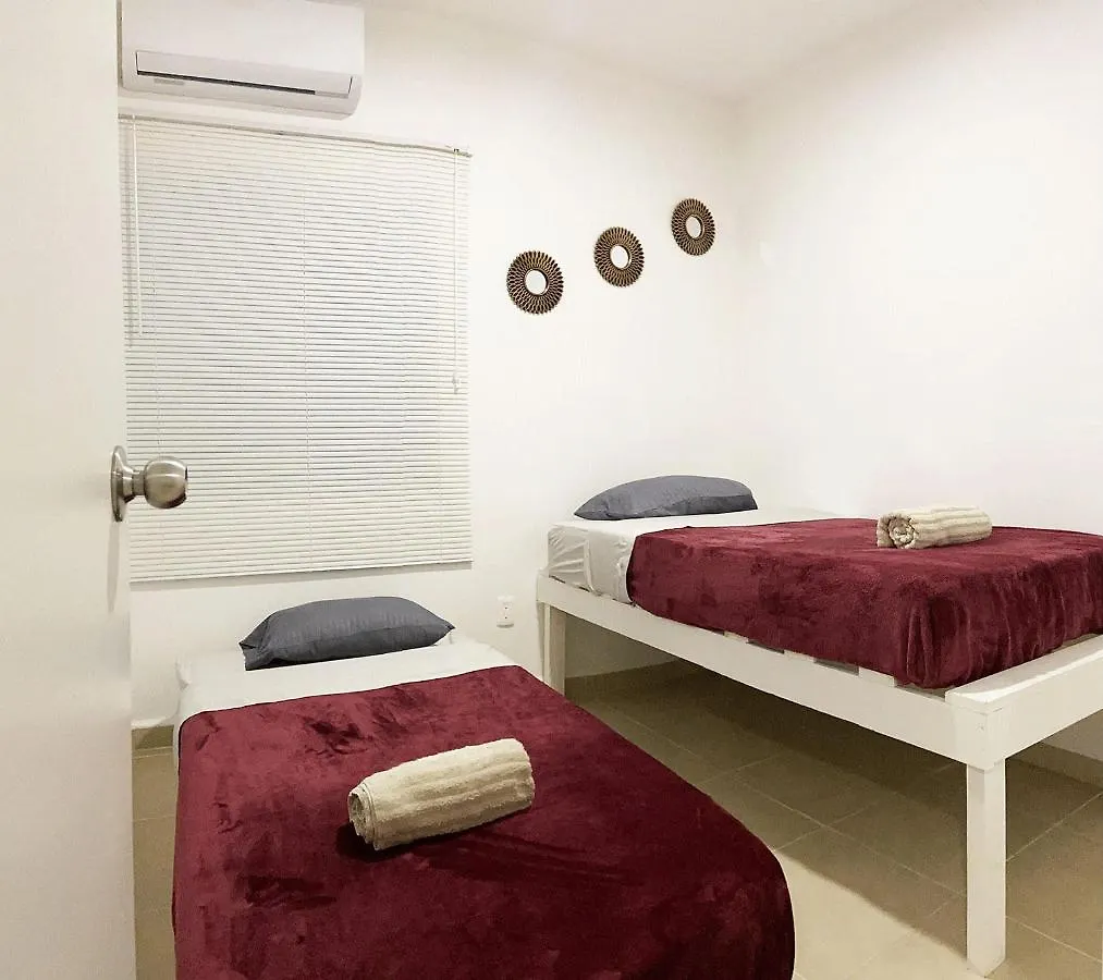 Angels Beach Condo Con Piscina, Parking Y Parque Playa del Carmen Apartment